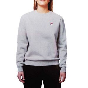 Fila Grey Crewneck Sweatshirt Size Small NWT